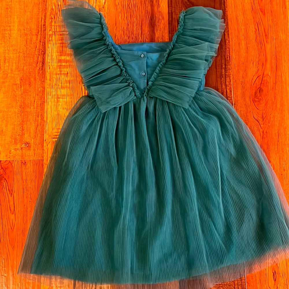H&M Teal Kids Formal Dress - Picture 2 of 4